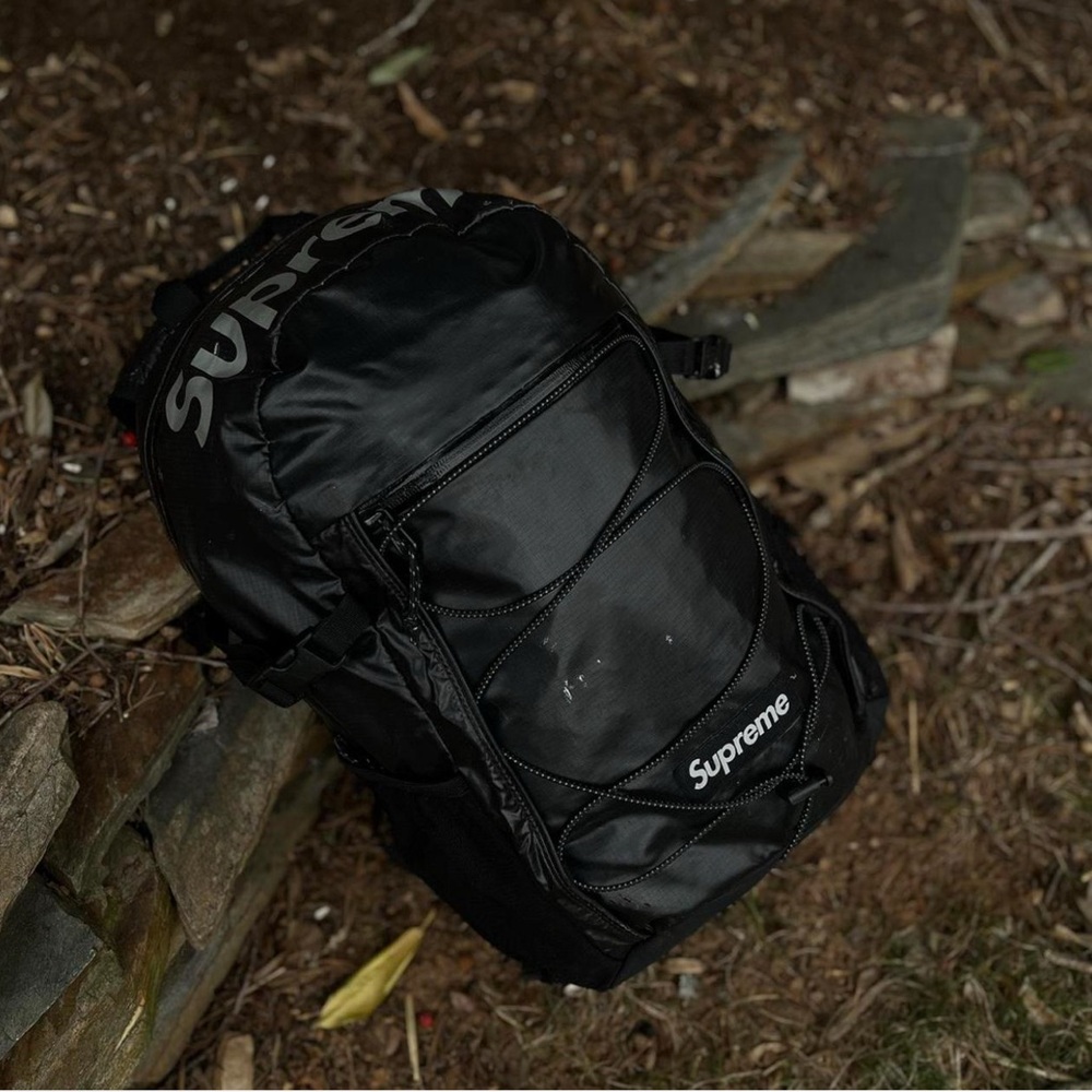 Supreme backpack black